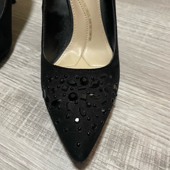 Sam Edelman Circus Black, Suede, Closed-toe Heels sz 6.5 BARELY WORN! - Picture 8 of 9
